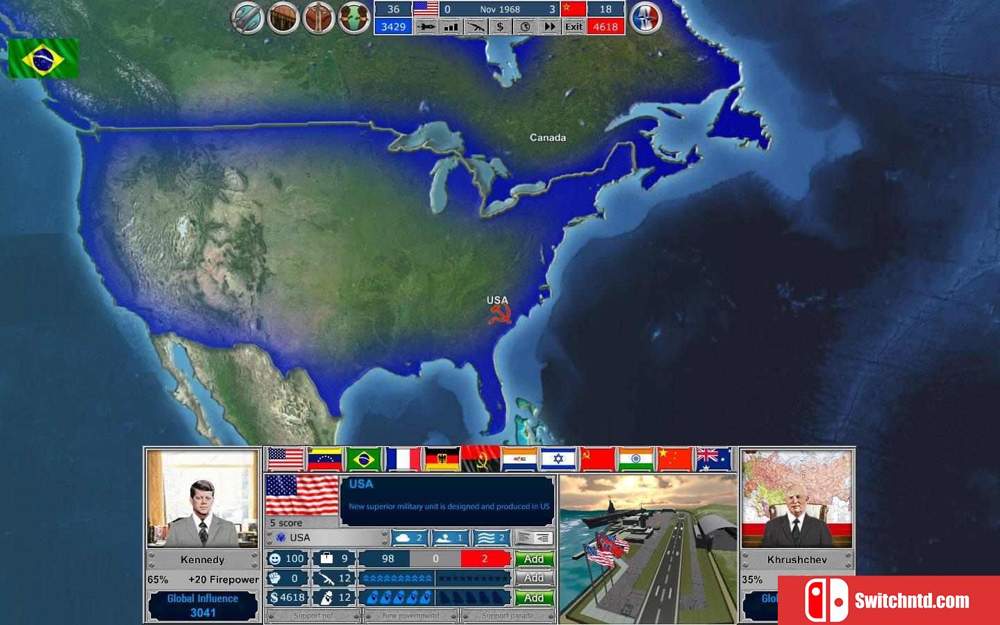 《军备竞赛：冷战时代（Arms Race - TCWE）》集成United Nations DLC Unleashed硬盘版[EN]_4