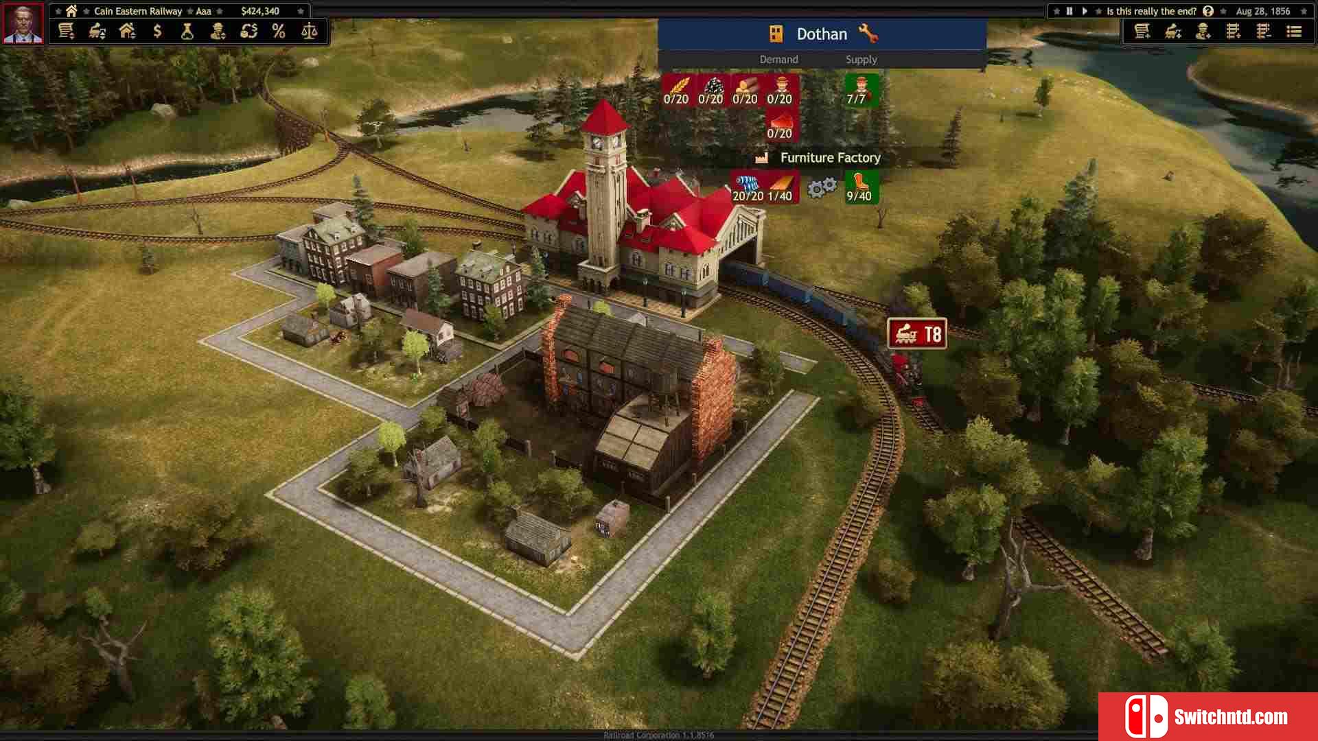《铁路公司（Railroad Corporation）》官方中文 完全收藏版 SKIDROW镜像版[CN/EN]_1