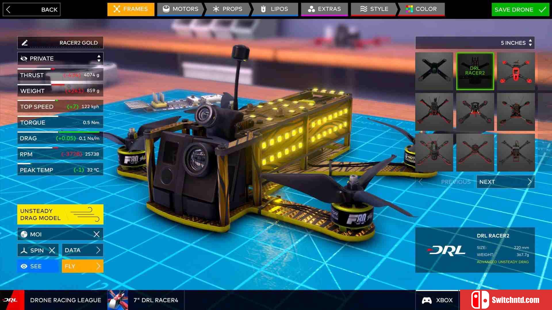 《无人机竞速联盟模拟器（The Drone Racing League）》v3.10.7237 0xdeadc0de硬盘版[CN/EN]_5