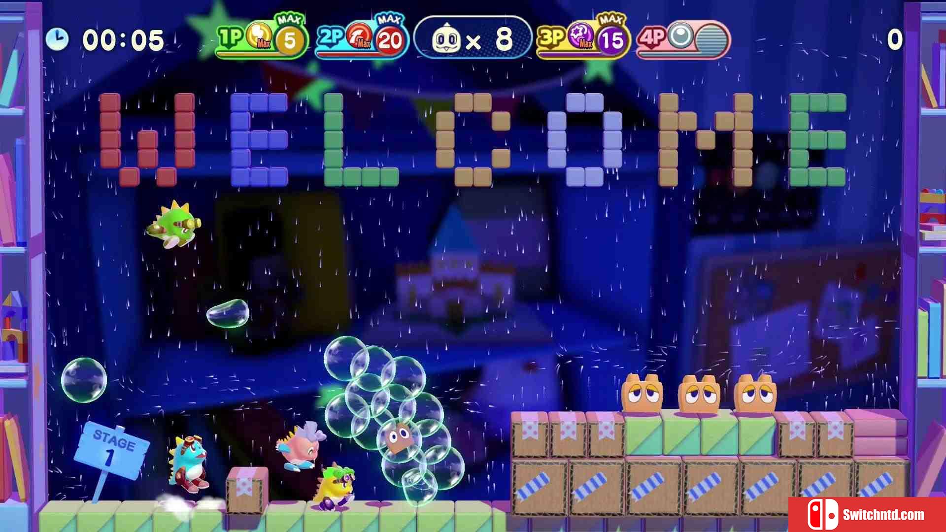 《泡泡龙4伙伴：头骨怪与创意工坊（Bubble Bobble 4 Friends）》官方中文 TiNYiSO镜像版[CN/TW/EN/JP]_5