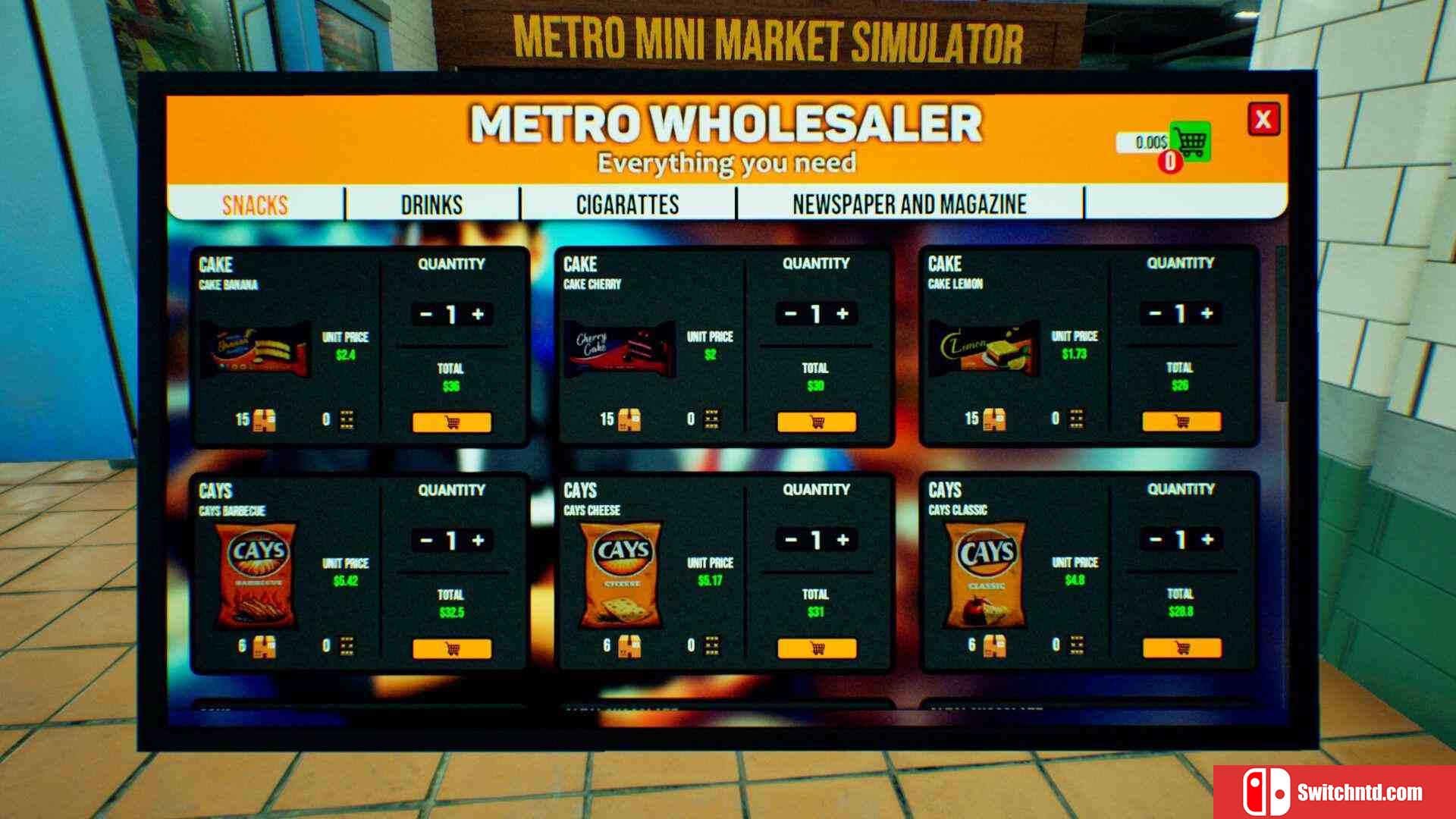 《地铁迷你市场模拟器（Metro Mini Market Simulator）》官方中文 TENOKE镜像版[CN/TW/EN/JP]_4