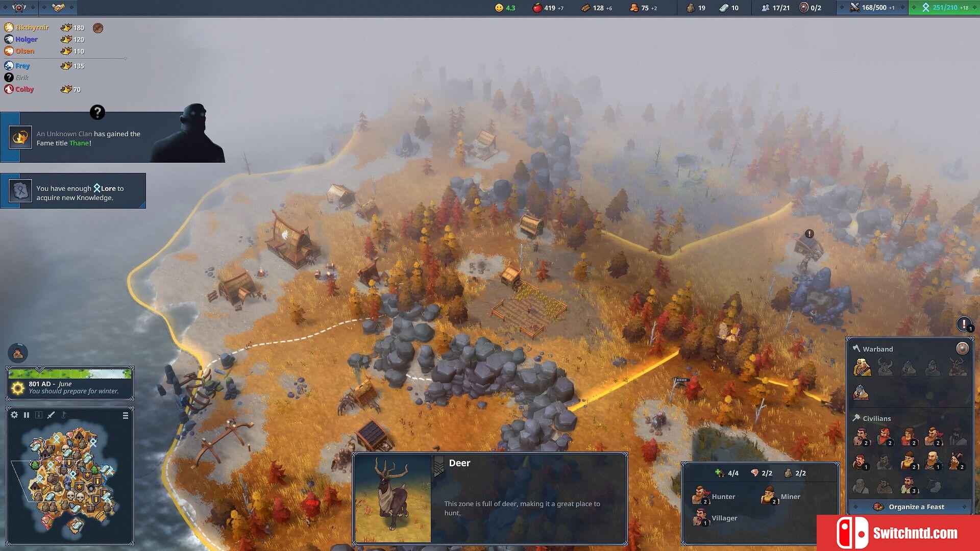 《北加尔（Northgard）》官方中文 集成加达里基骏鹰部落DLC TENOKE镜像版[CN/EN]_5