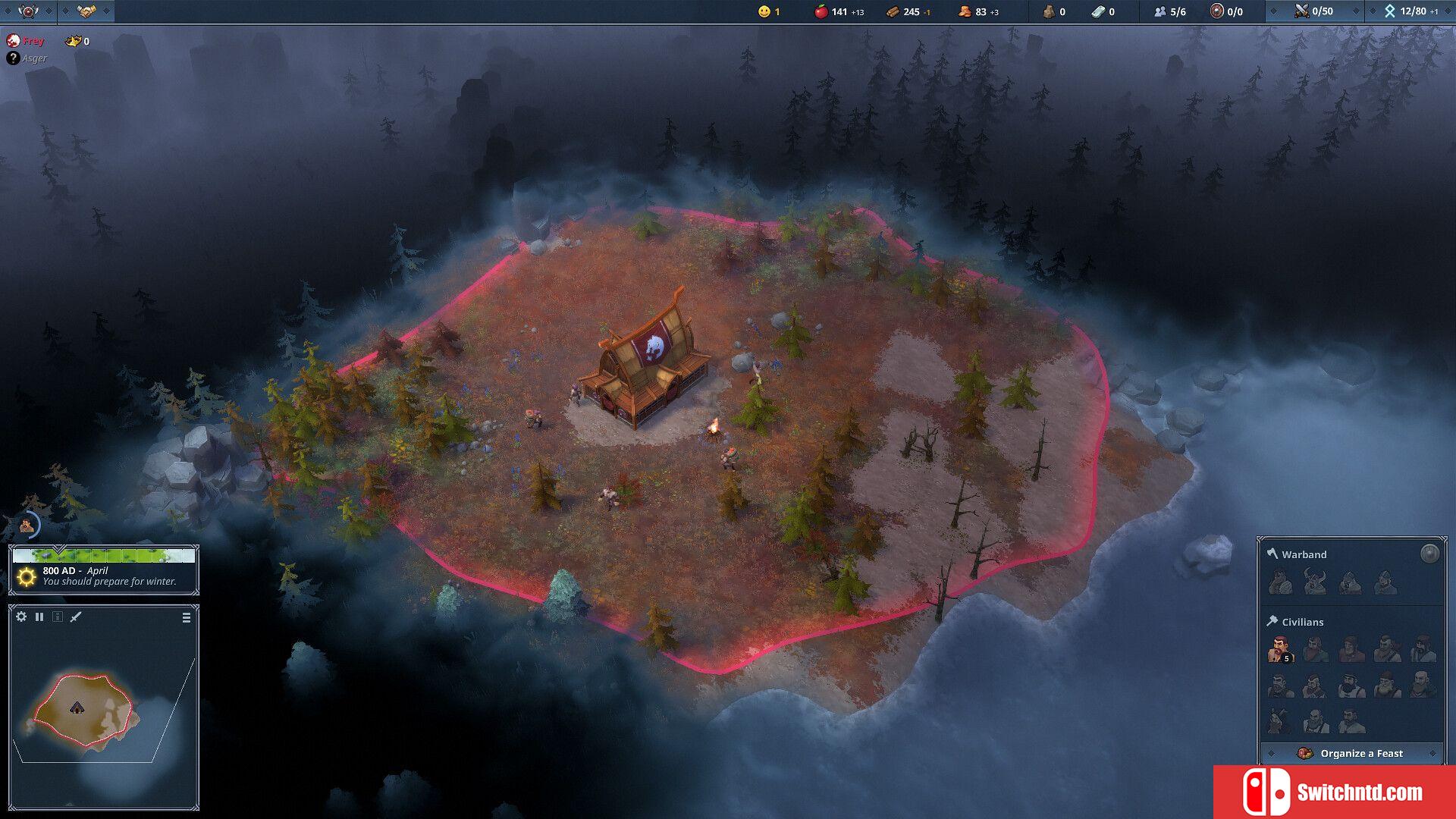 《北加尔（Northgard）》官方中文 集成加达里基骏鹰部落DLC TENOKE镜像版[CN/EN]_3
