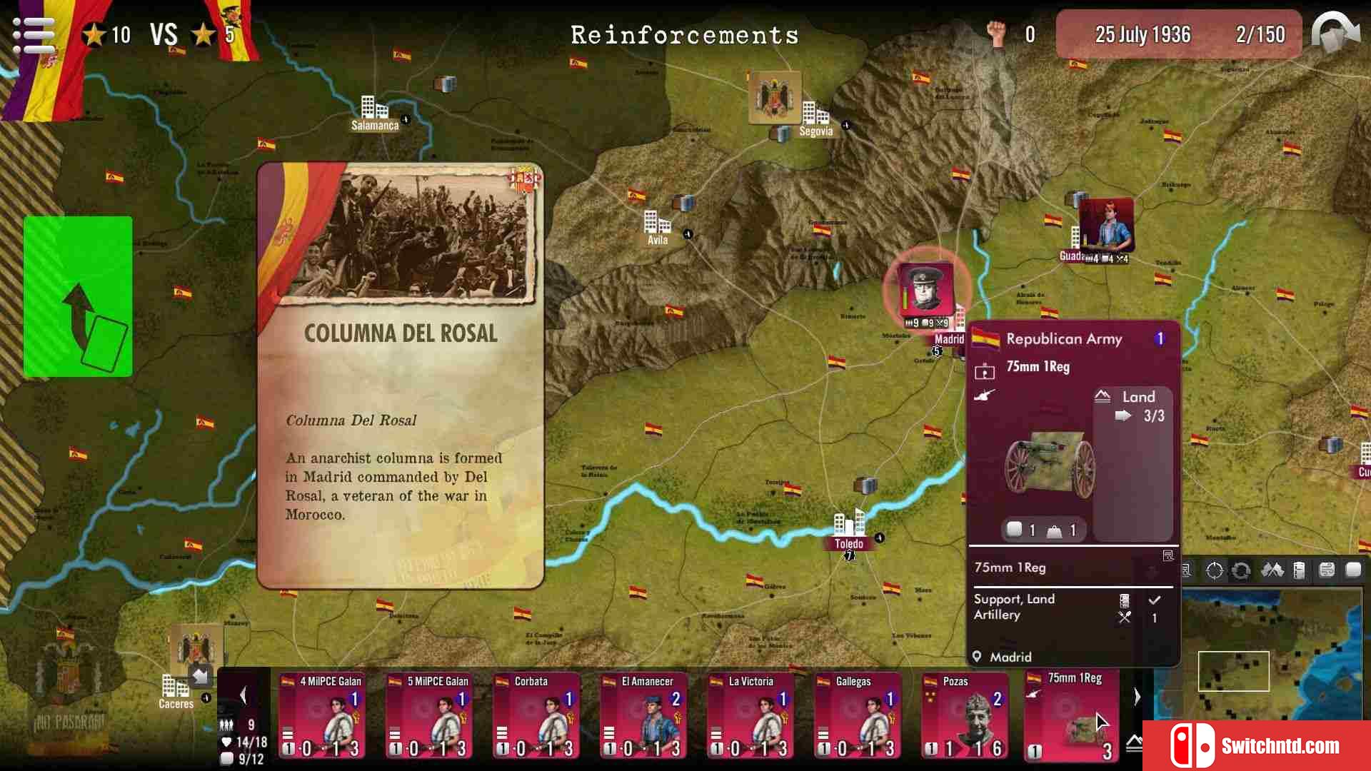 《SGS：西班牙内战（SGS Spain at War）》官方中文 TENOKE镜像版[CN/EN/JP]_2