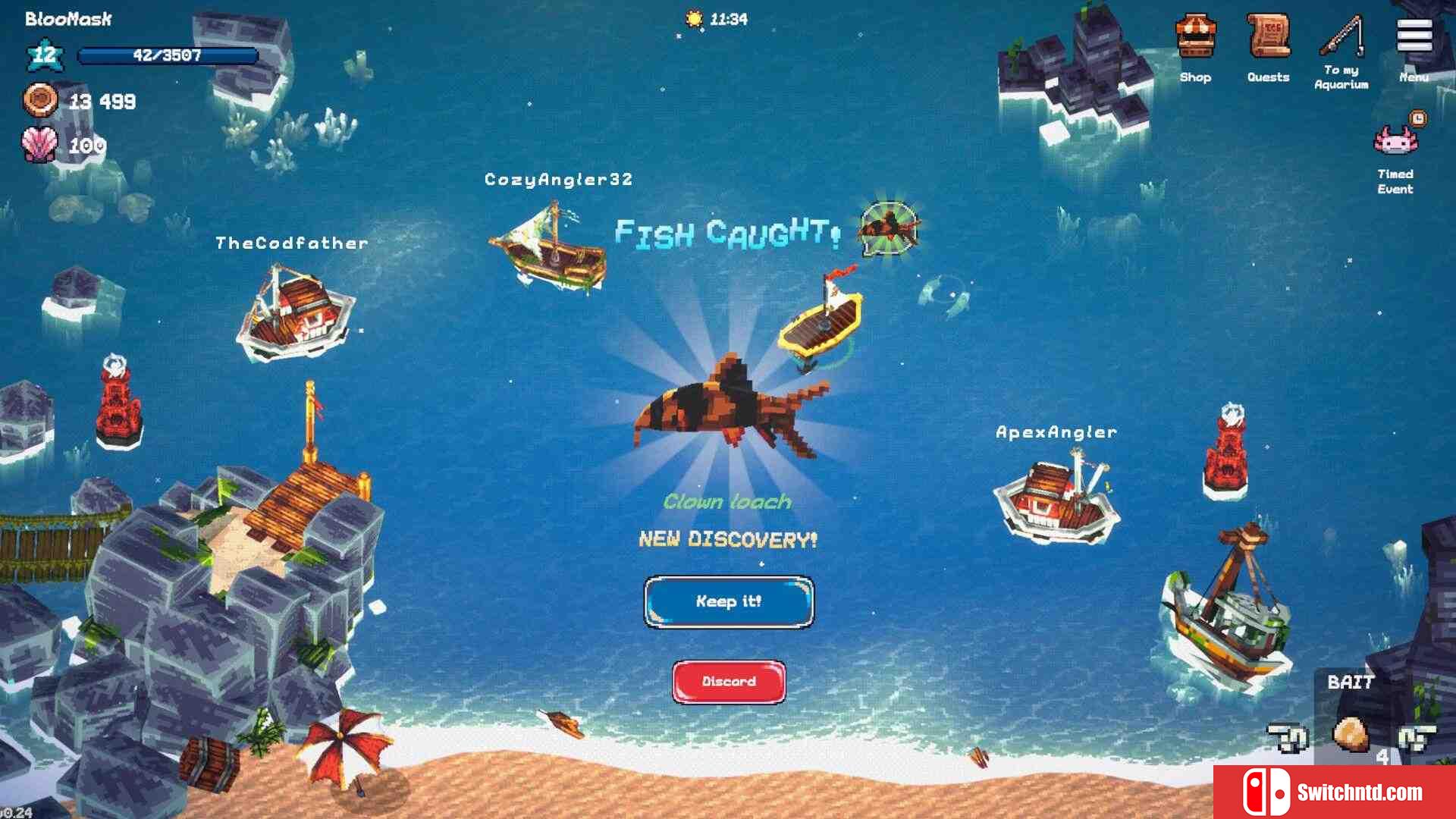 《全球鱼友俱乐部：放置好时光（Tiny Aquarium: Social Fishkeeping）》P2P硬盘版[CN/TW/EN/JP]_4
