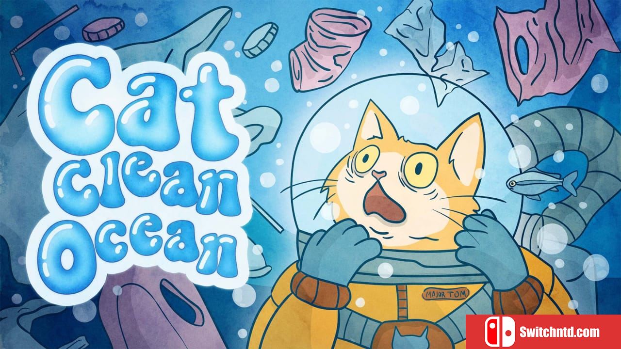 猫咪清理海洋丨Cat Clean Ocean_0