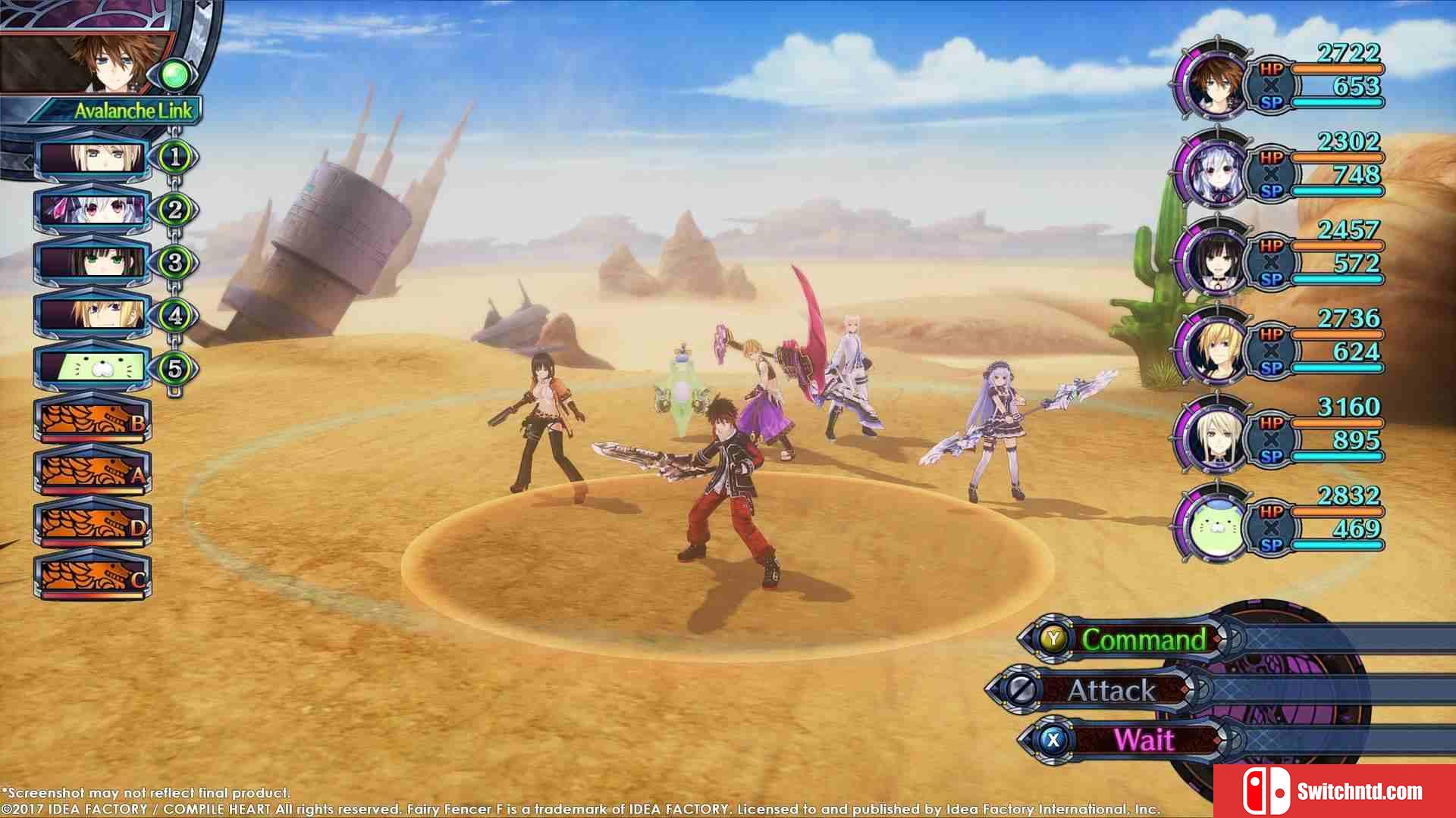 《妖精剑士F：邪神降临（Fairy Fencer F Advent Dark Force）》CODEX镜像版[TW/EN/JP]_1