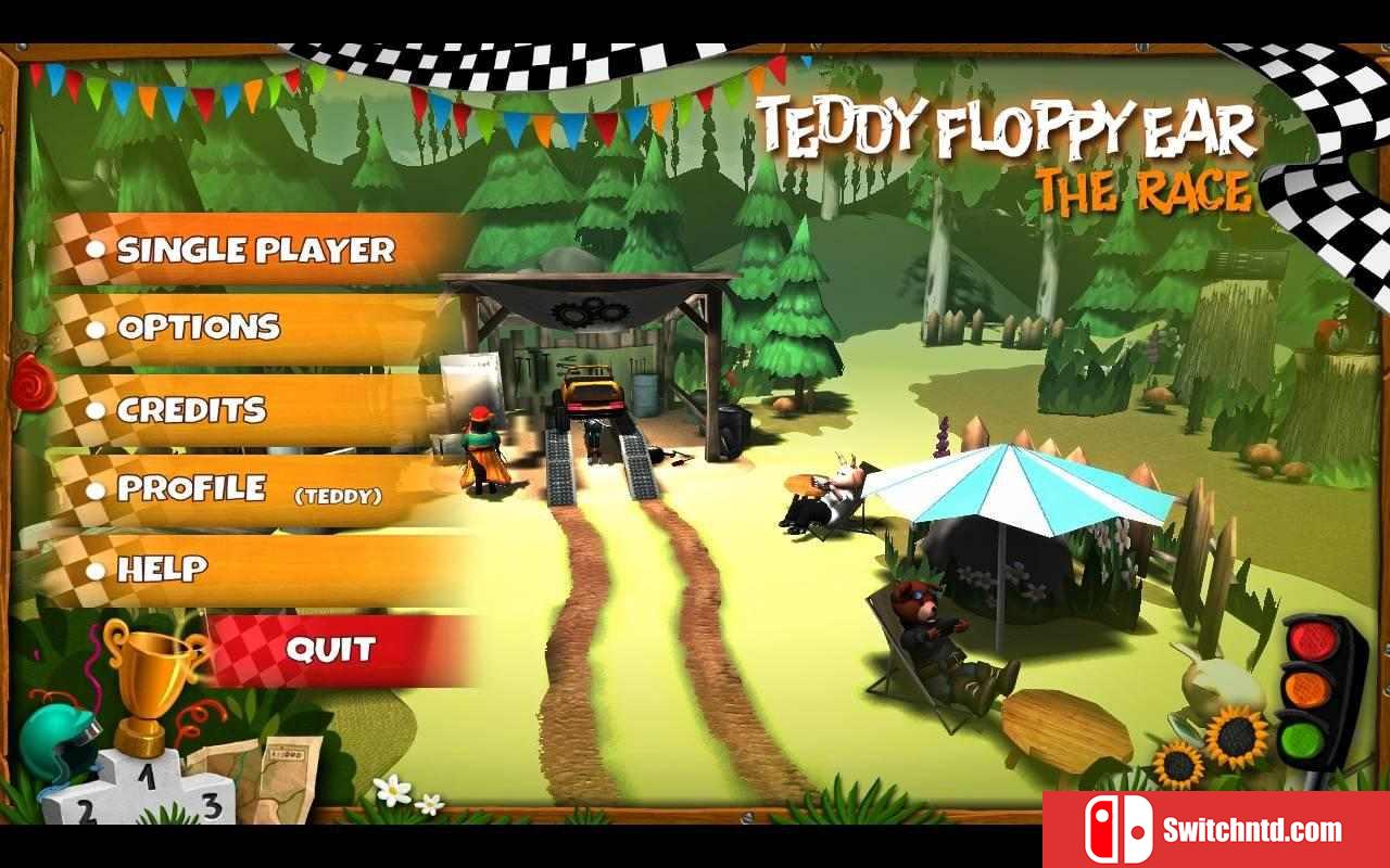 《大耳熊泰迪：赛车（Teddy Floppy Ear: The Race）》PLAZA破解版[EN]_1