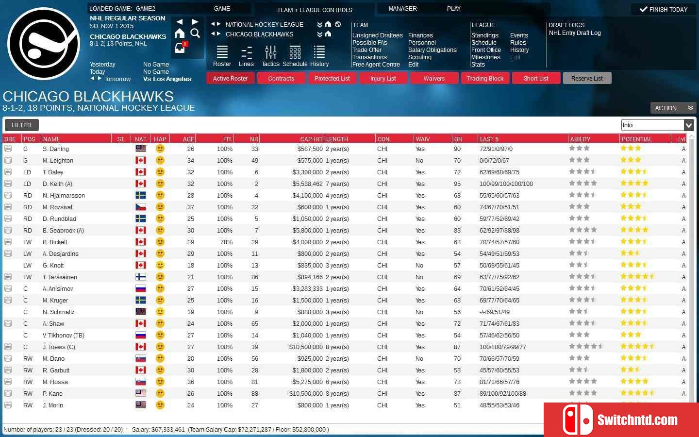 《特许经营曲棍球经理2（Franchise Hockey Manager 2）》v2.7.54 Unleashed硬盘版[EN]_3