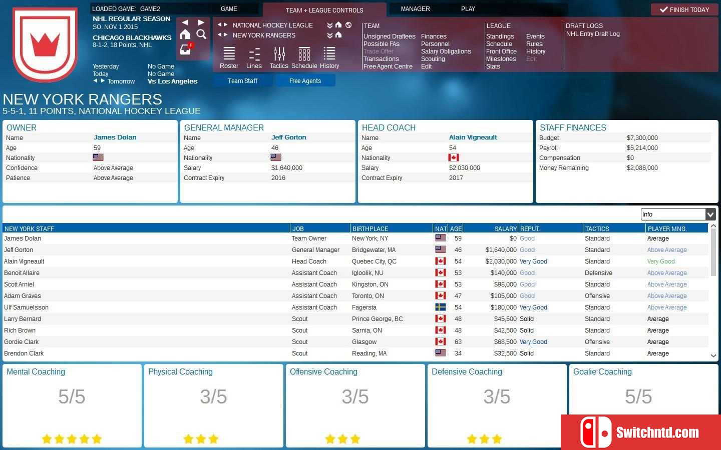 《特许经营曲棍球经理2（Franchise Hockey Manager 2）》v2.7.54 Unleashed硬盘版[EN]_4