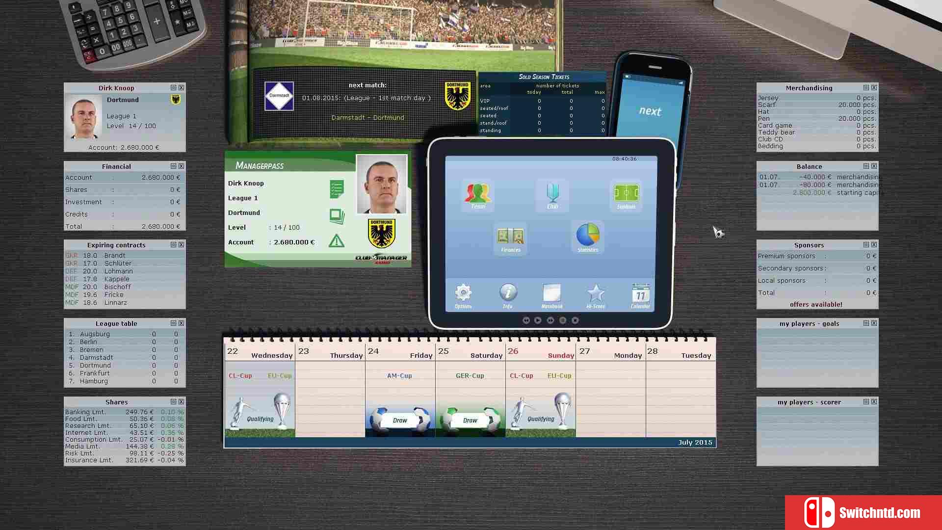 《俱乐部经理2016（Club Manager 2016）》RELOADED破解版[EN]_2