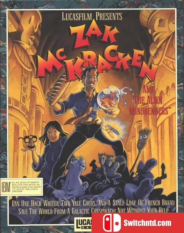 《异形大进击（ZAK MCKRACKEN AND THE ALIEN MINDBENDERS）》GOG版 ALiAS硬盘版[EN]_0