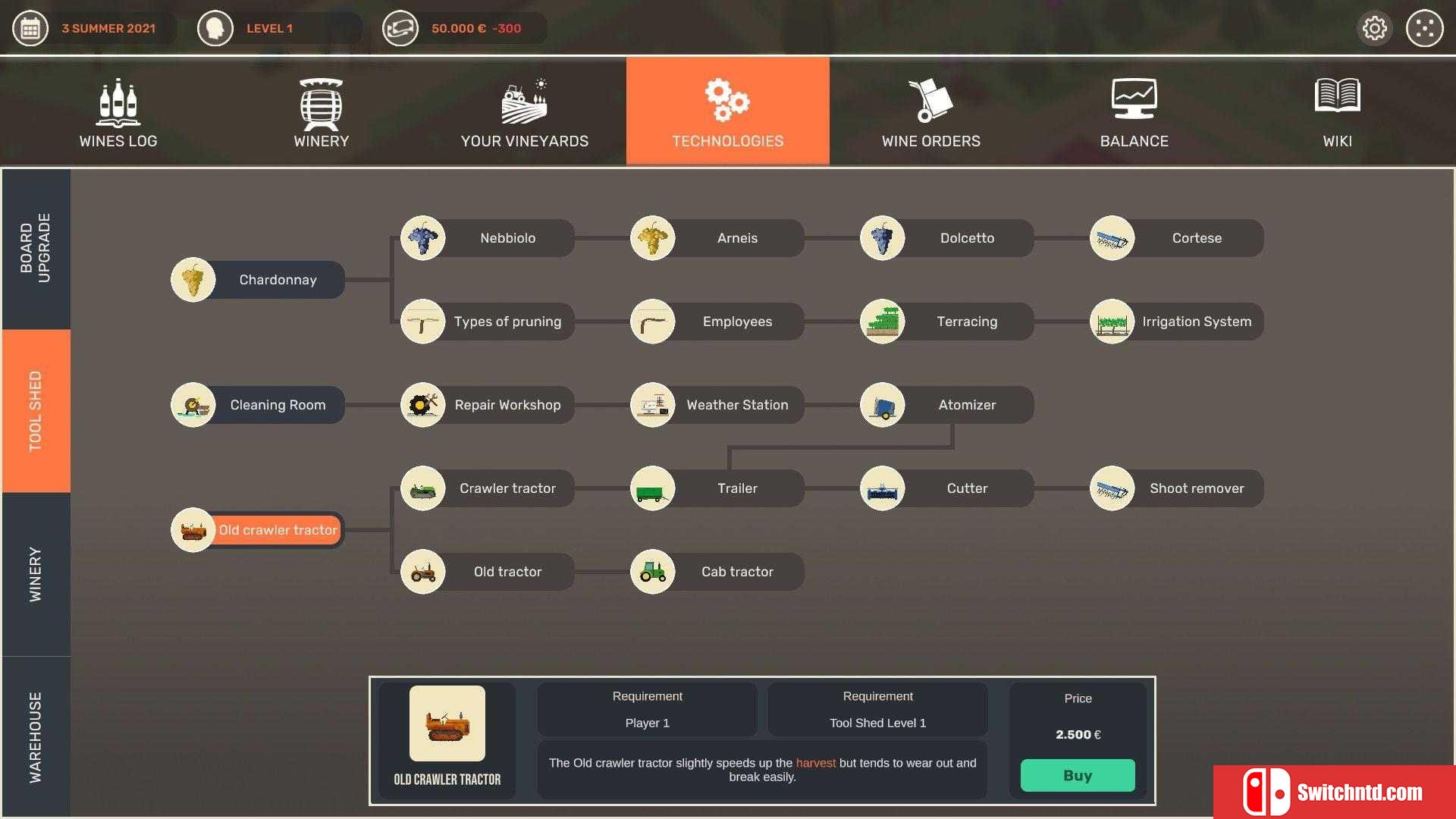 《百日：酿酒模拟器（Hundred Days Winemaking）》v1.2.0w3 Razor1911镜像版[CN/TW/EN/JP]_4