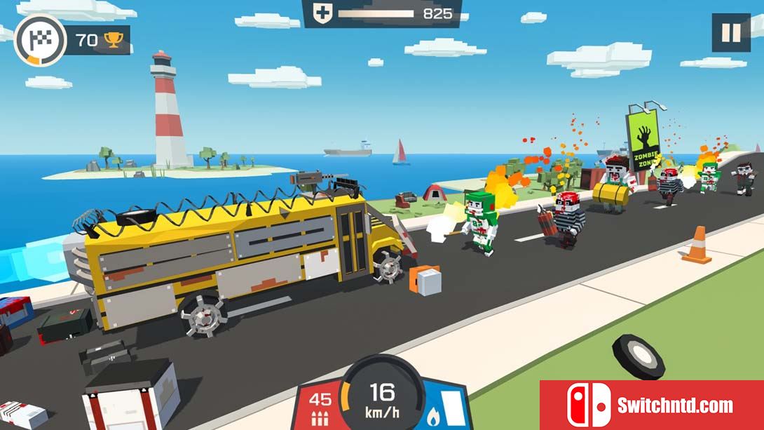 【英版】僵尸德比：像素生存车 .Zombie Derby: Pixel Survival 中文_1