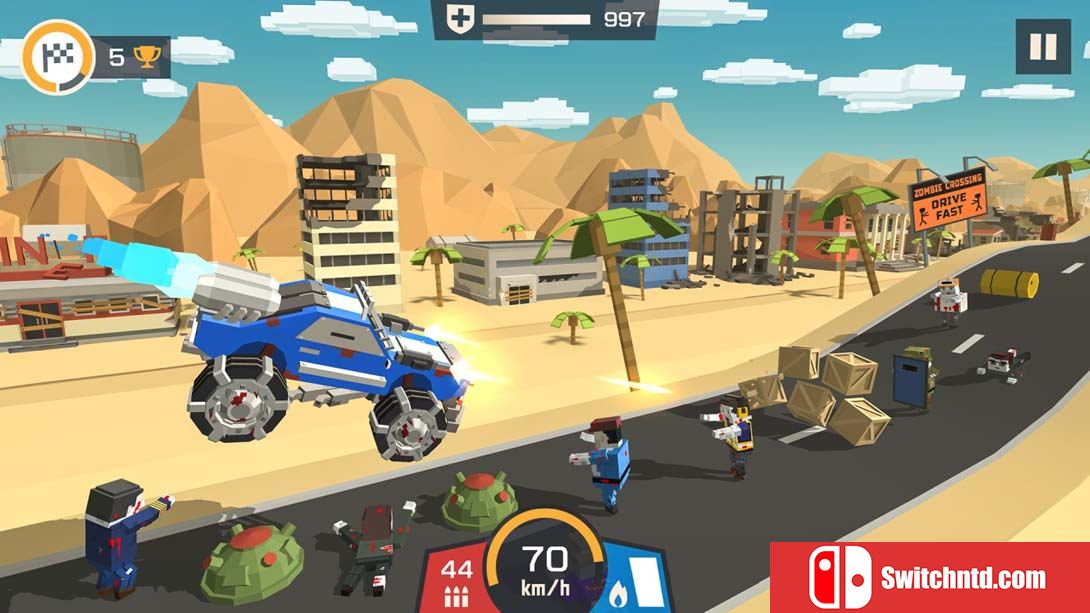 【英版】僵尸德比：像素生存车 .Zombie Derby: Pixel Survival 中文_5