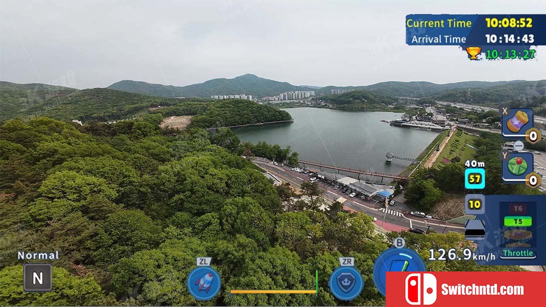 【美版】韩国无人机飞行游览白云湖 .Korean Drone Flying Tour Baegun Lake 中文_1
