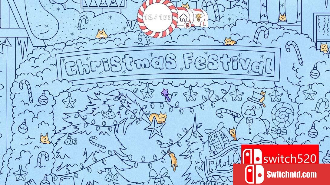 【美版】猫造访圣诞小镇 .Cats Visiting Christmas Town 中文_1