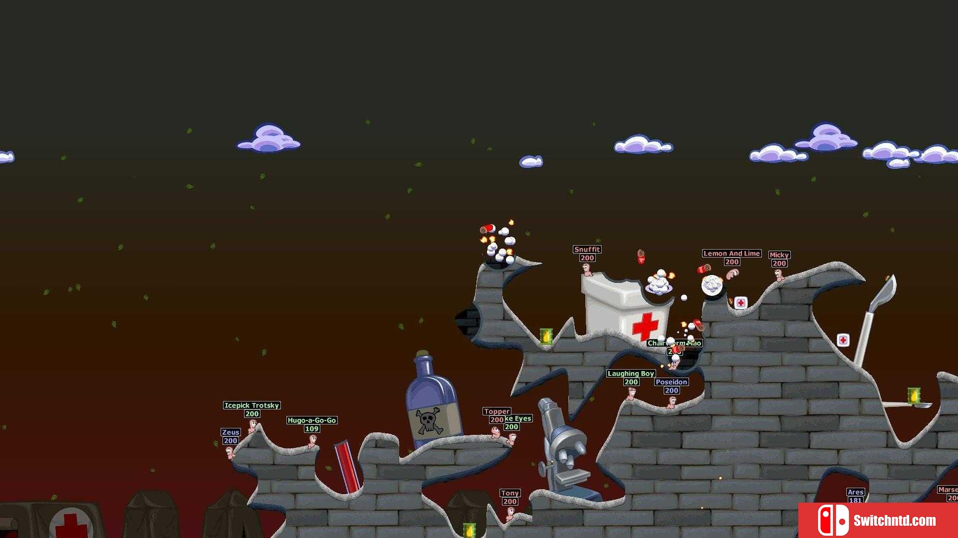 《百战天虫：世界派对重制版（Worms World Party Remastered）》GOG版 FLT破解版[EN]_2