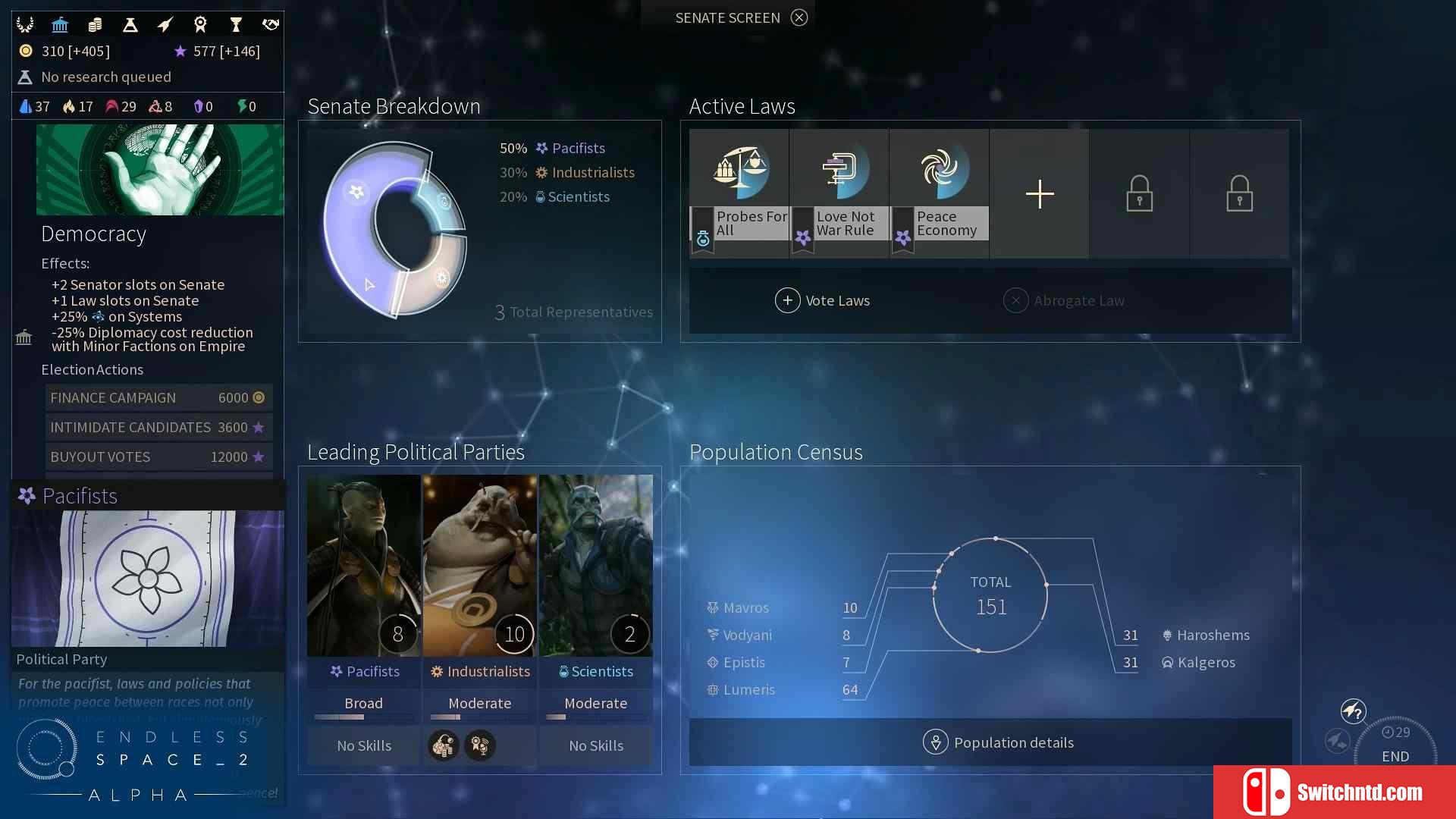 《无尽空间2（Endless Space 2）》官方中文 集成Dark Matter DLC CODEX镜像版[CN/TW/EN]_6