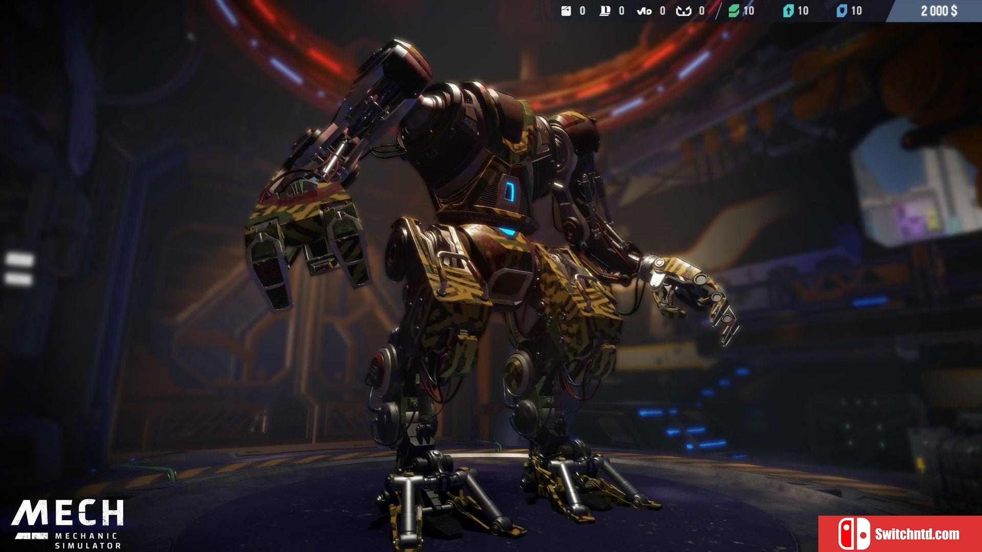 《机甲大师（Mech Mechanic Simulator）》官方中文 SKIDROW镜像版[CN/EN/JP]_1