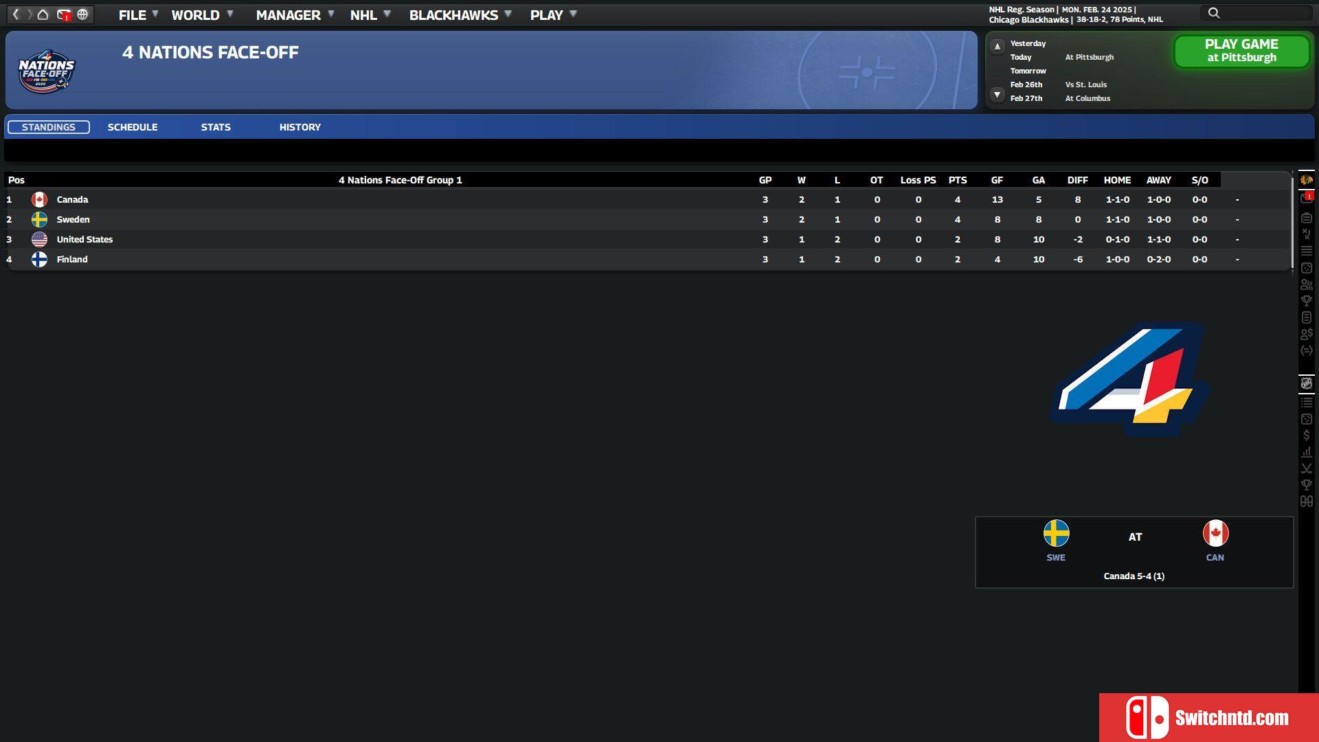 《特许经营曲棍球经理11（Franchise Hockey Manager 11）》TENOKE镜像版[EN]_5
