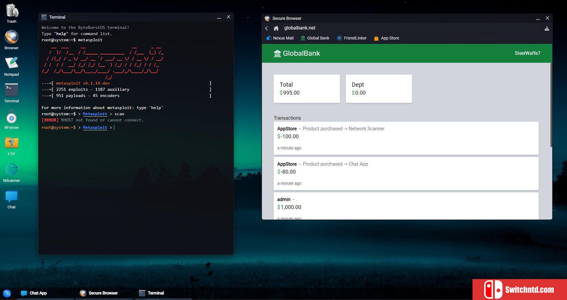 《字节狂潮：黑客模拟（ByteBurst: Hacking Simulator）》Build 13232343 P2P硬盘版[TW/EN]_5