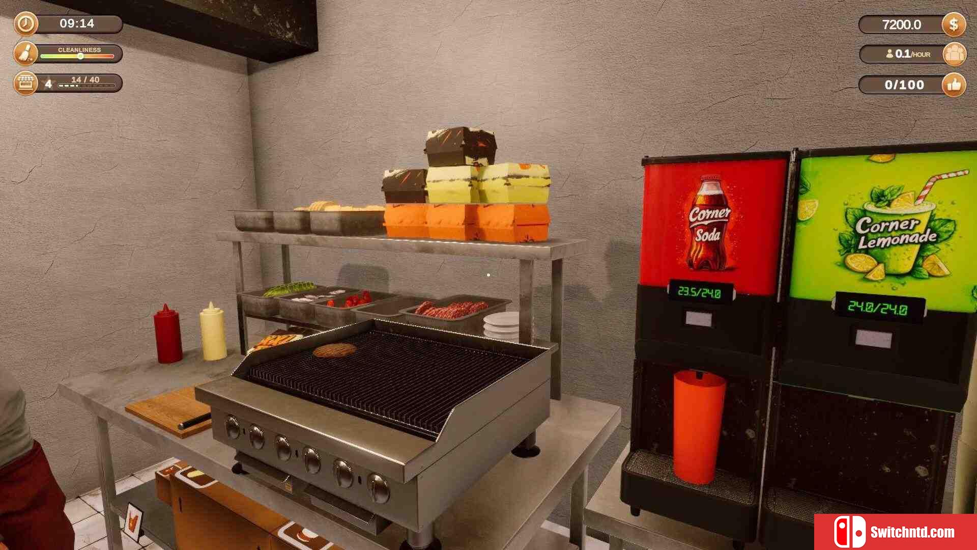 《街角厨房：快餐模拟器（Corner Kitchen Fast Food Simulator）》TENOKE镜像版[EN]_2