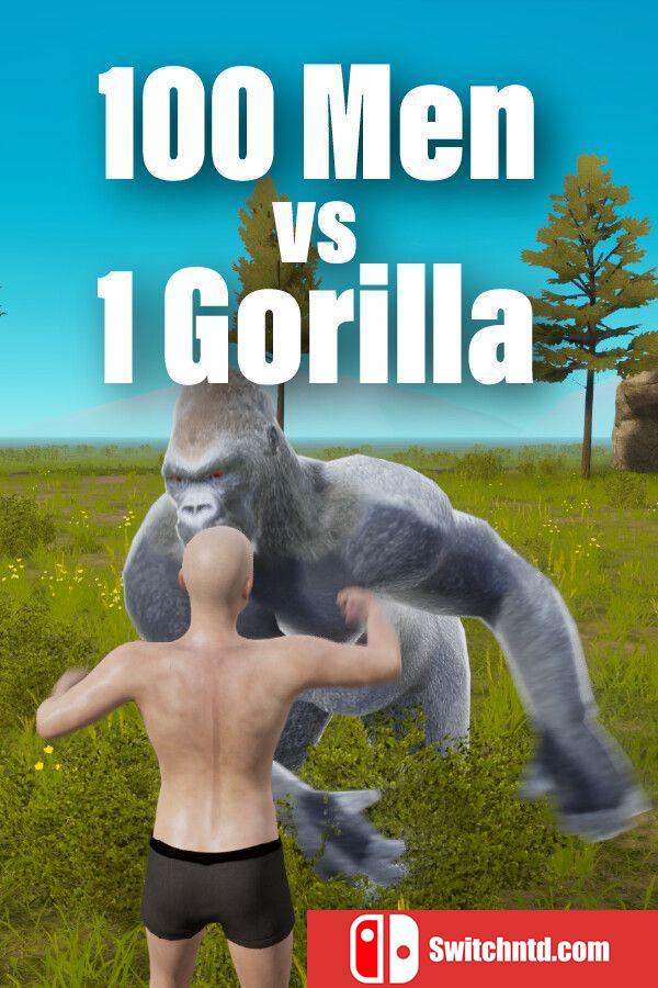 《大猩猩对战百人（100 Men vs 1 Gorilla）》P2P硬盘版[EN]