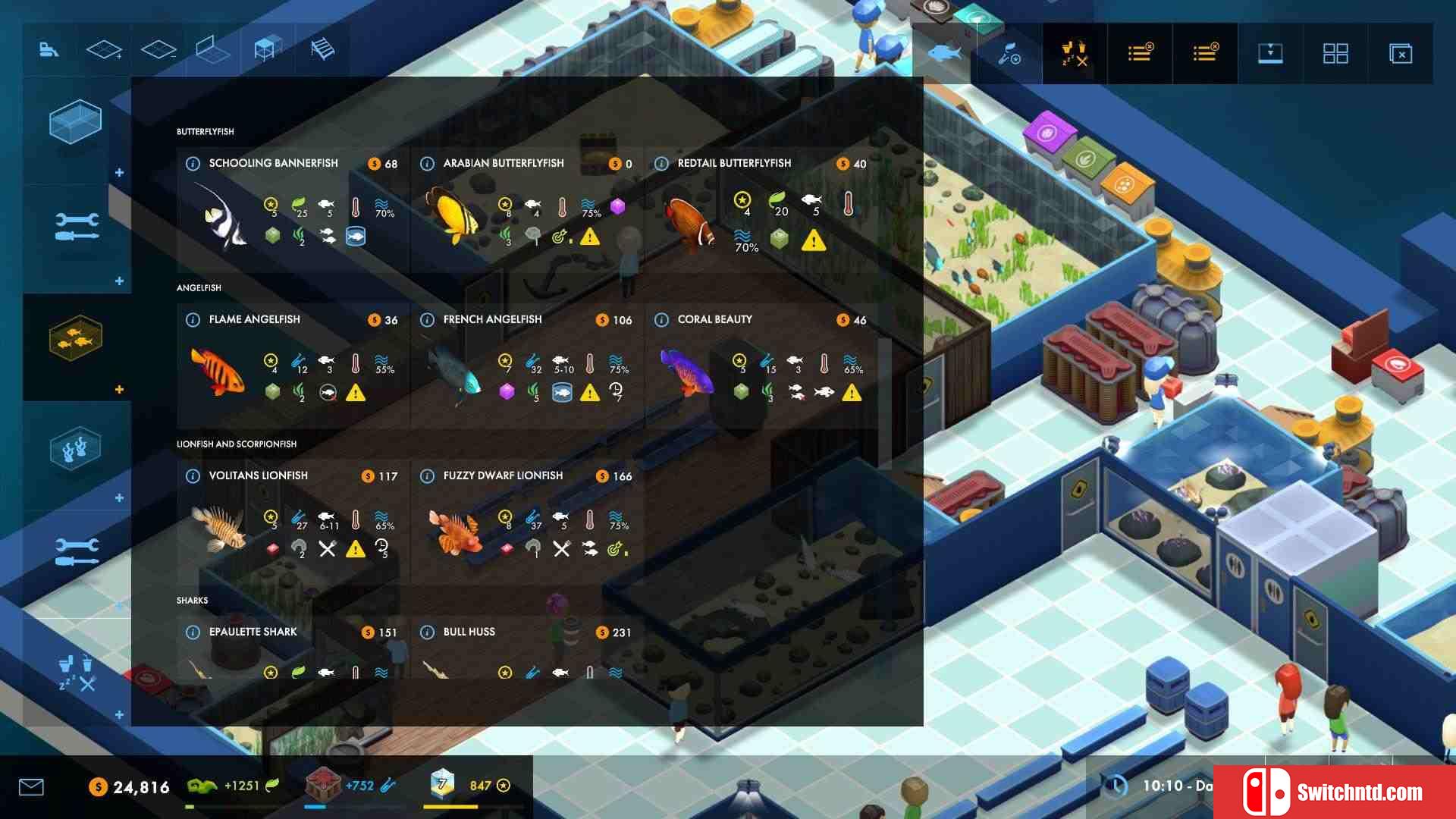 《巨型水族馆（Megaquarium）》官方中文 集成Freshwater Frenzy v2.1.1 SiMPLEX硬盘版[CN/EN]_3