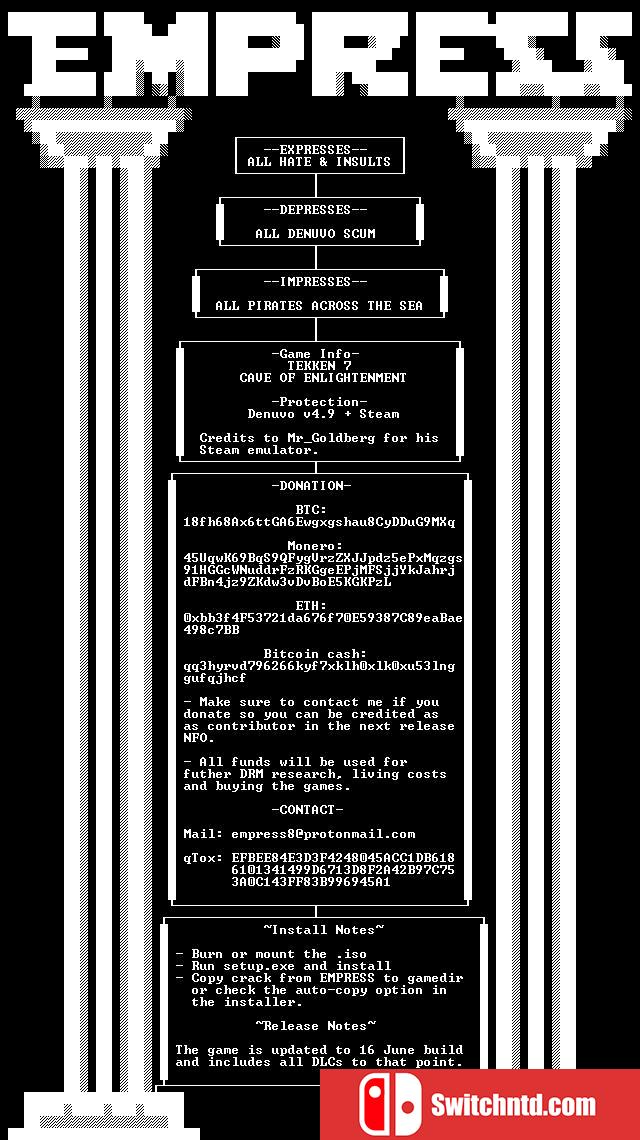 《铁拳7（TEKKEN 7）》官方中文 集成DLCs EMPRESS镜像版[TW/JP/EN]_1