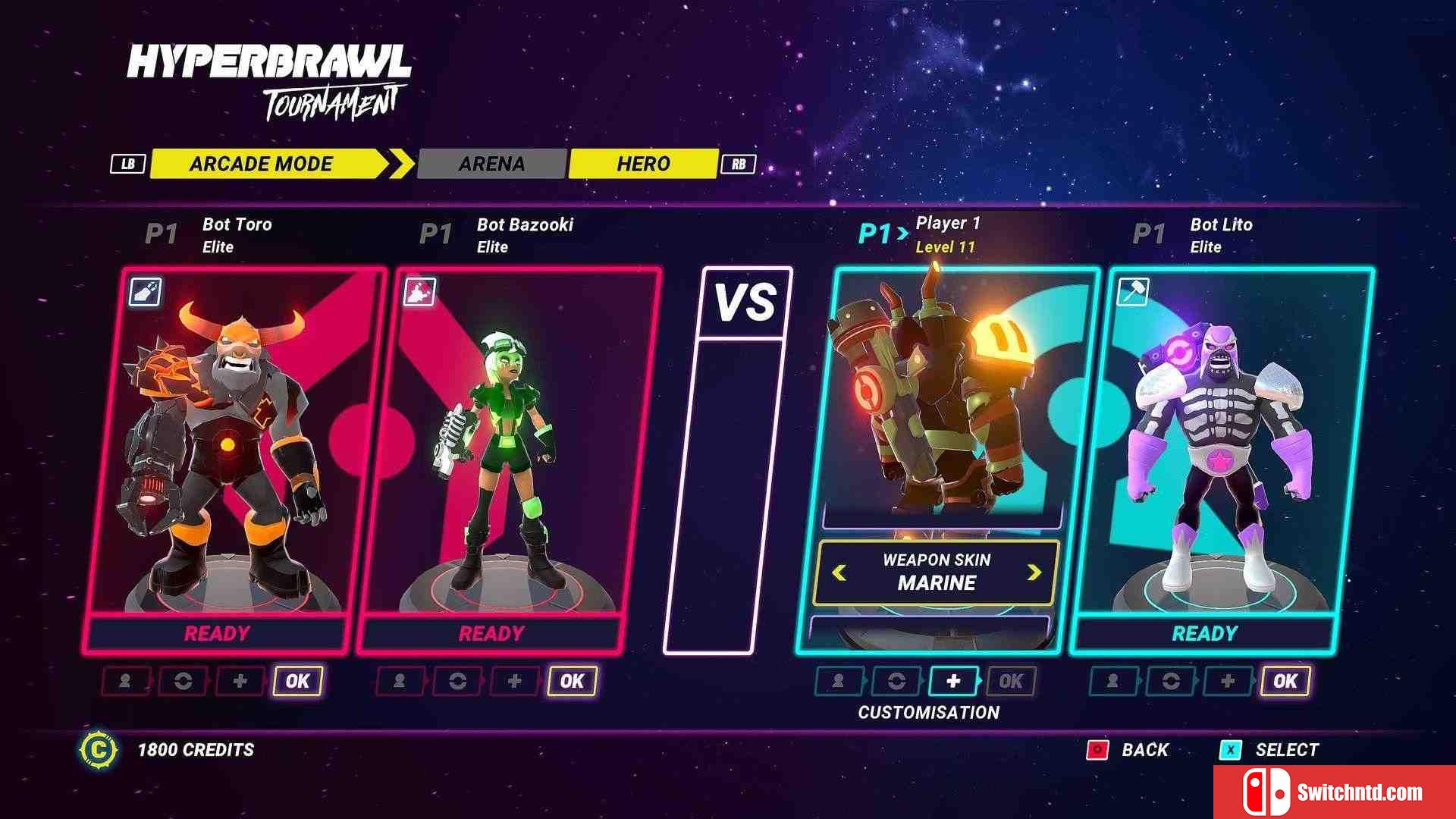 《超竞技联赛（HyperBrawl Tournament）》Build 5694434 Chronos硬盘版[CN/TW/EN/JP]_5