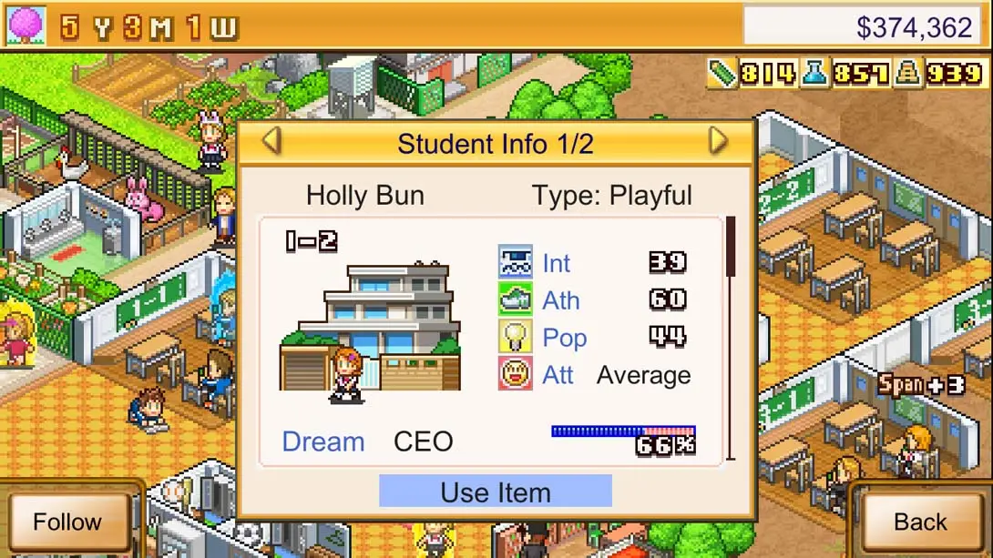 【美版】开罗游戏：口袋学院物语2 .Pocket Academy 中文_1
