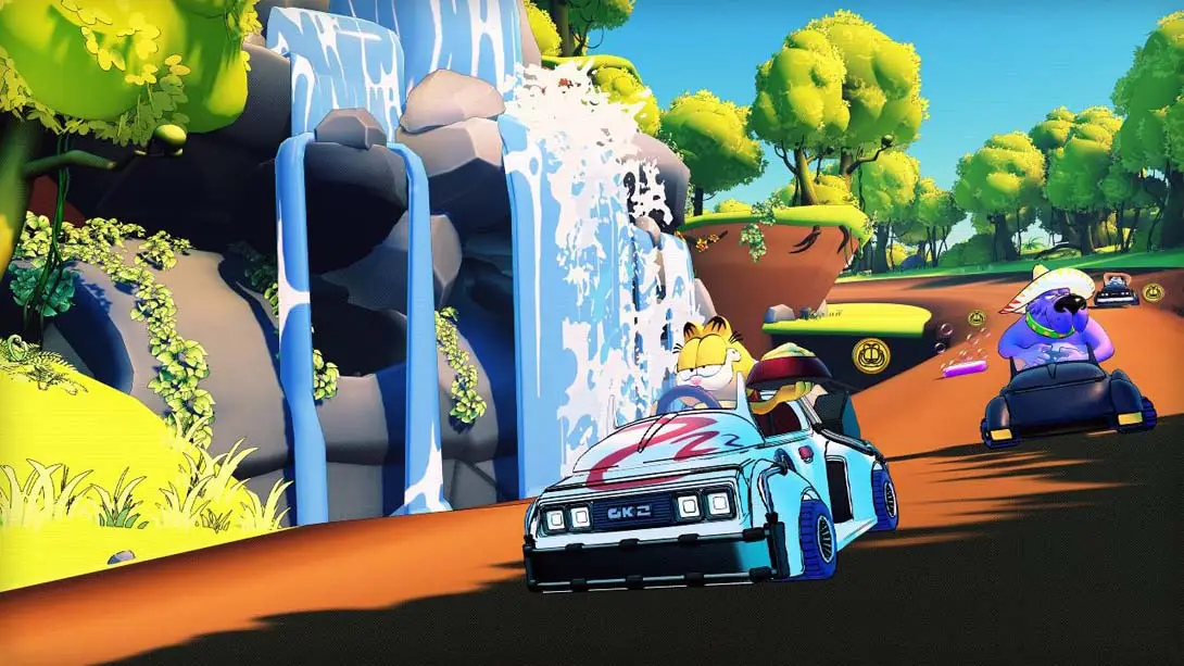 【美版】加菲猫卡丁车 2 漂移无极限 .Garfield Kart 2 - All You Can Drift 中文_3