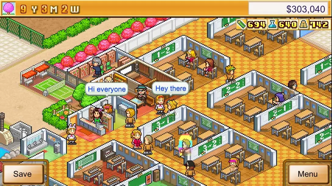 【美版】开罗游戏：口袋学院物语2 .Pocket Academy 中文_3