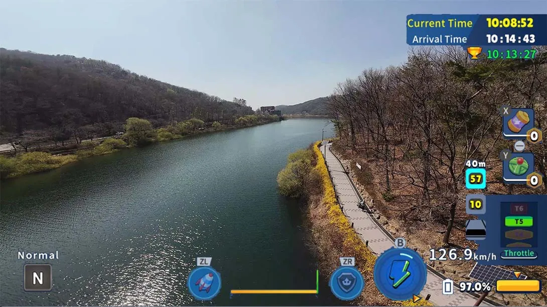 【美版】韩国无人机飞行游览梧南湖水公园 .Korean Drone Flying Tour Ongnam Lake Park 中文_1