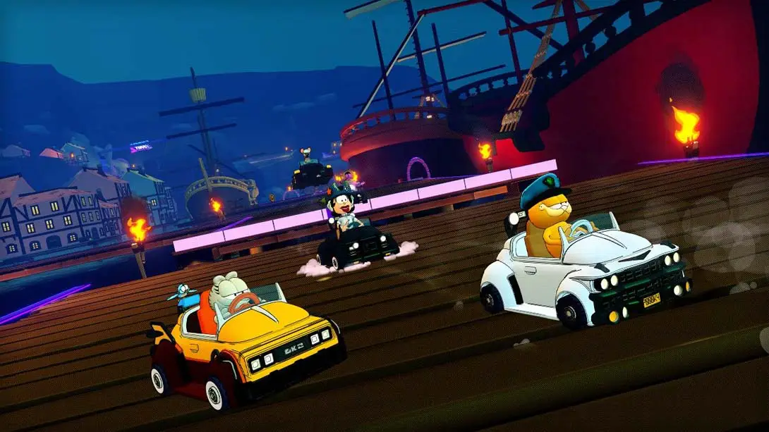 【美版】加菲猫卡丁车 2 漂移无极限 .Garfield Kart 2 - All You Can Drift 中文_4