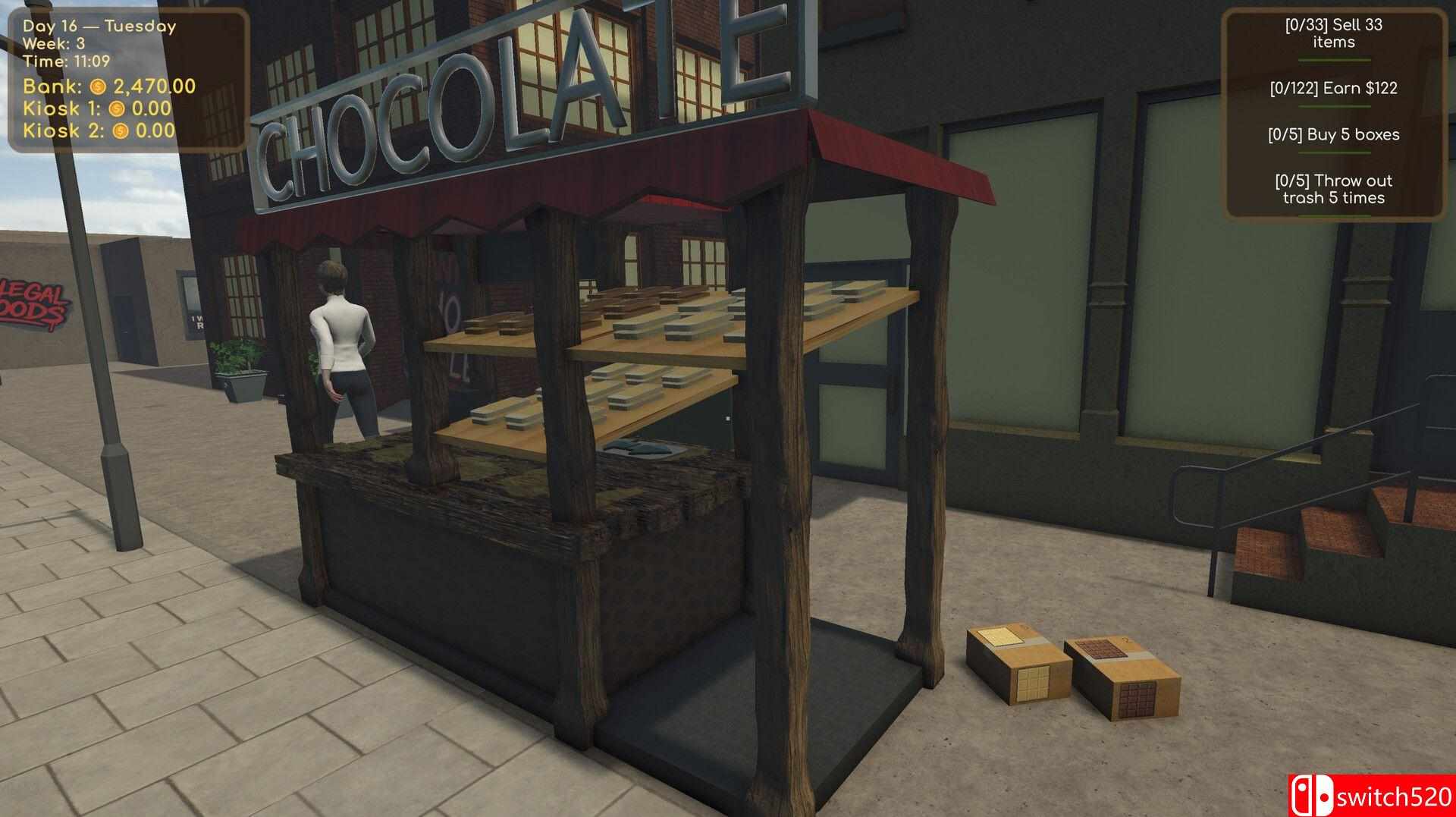 《巧克力摊位模拟器（Choco Kiosk Simulator）》官方中文 TENOKE镜像版[CN/EN]_3