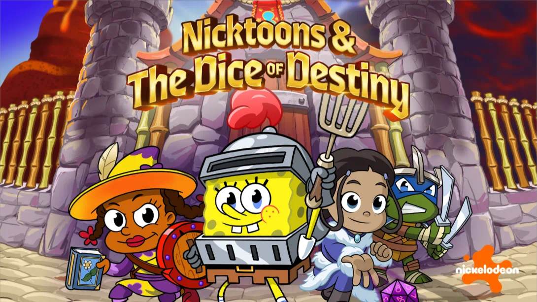 【美版】尼克通与命运之骰 .Nicktoons & The Dice of Destiny 英语_0