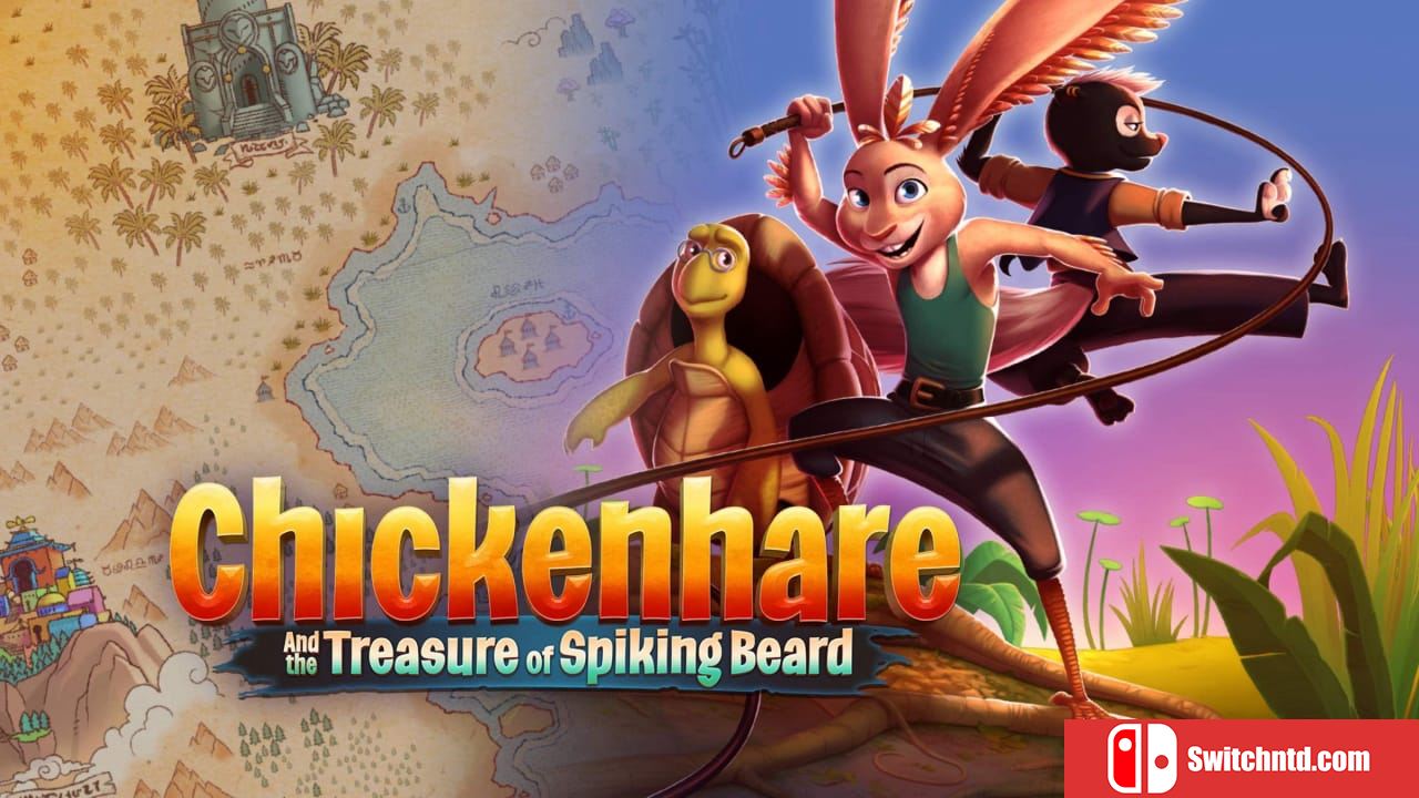 鸡兔联盟 尖胡子的宝藏丨Chickenhare and the treasure of Spiking-beard_0