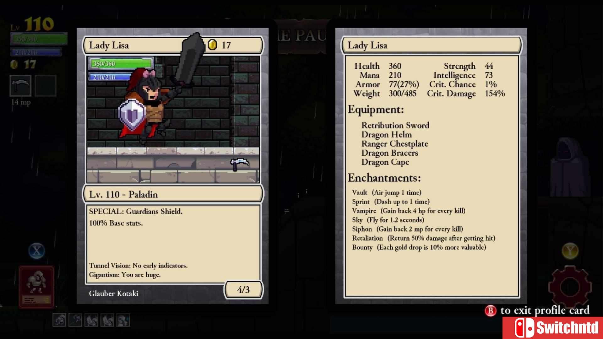 《盗贼遗产（Rogue Legacy）》官方中文 v1.4.0 免安装未加密版[CN/EN]_2