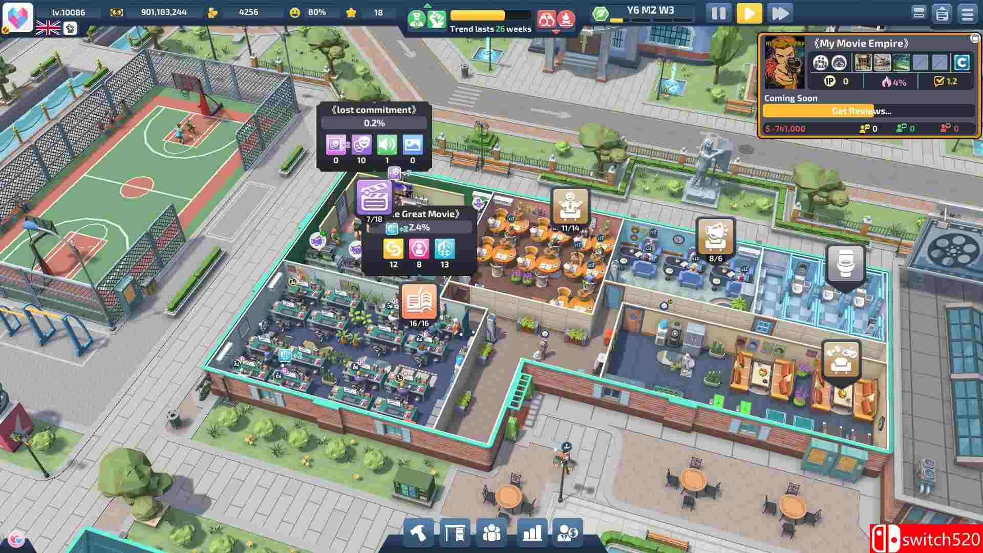 《超级电影大亨（Super Movie Tycoon）》官方中文 TENOKE镜像版[CN/TW/EN/JP]_1