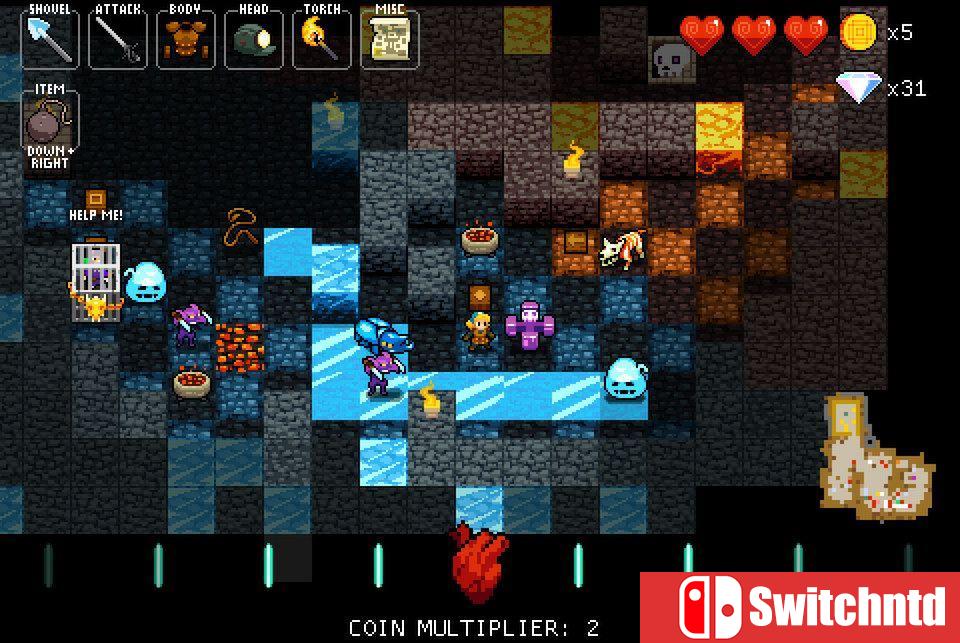 《节奏地牢（Crypt of the NecroDancer）》v2.8 3DM免安装中英文未加密版[CN/EN]_2