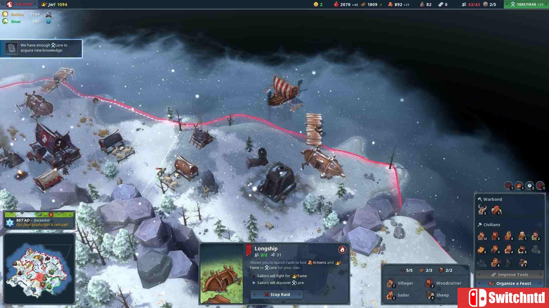 《北加尔（Northgard）》官方中文 v0.3.6656 Beta版 3DM免安装中英文未加密版[CN/EN]_2