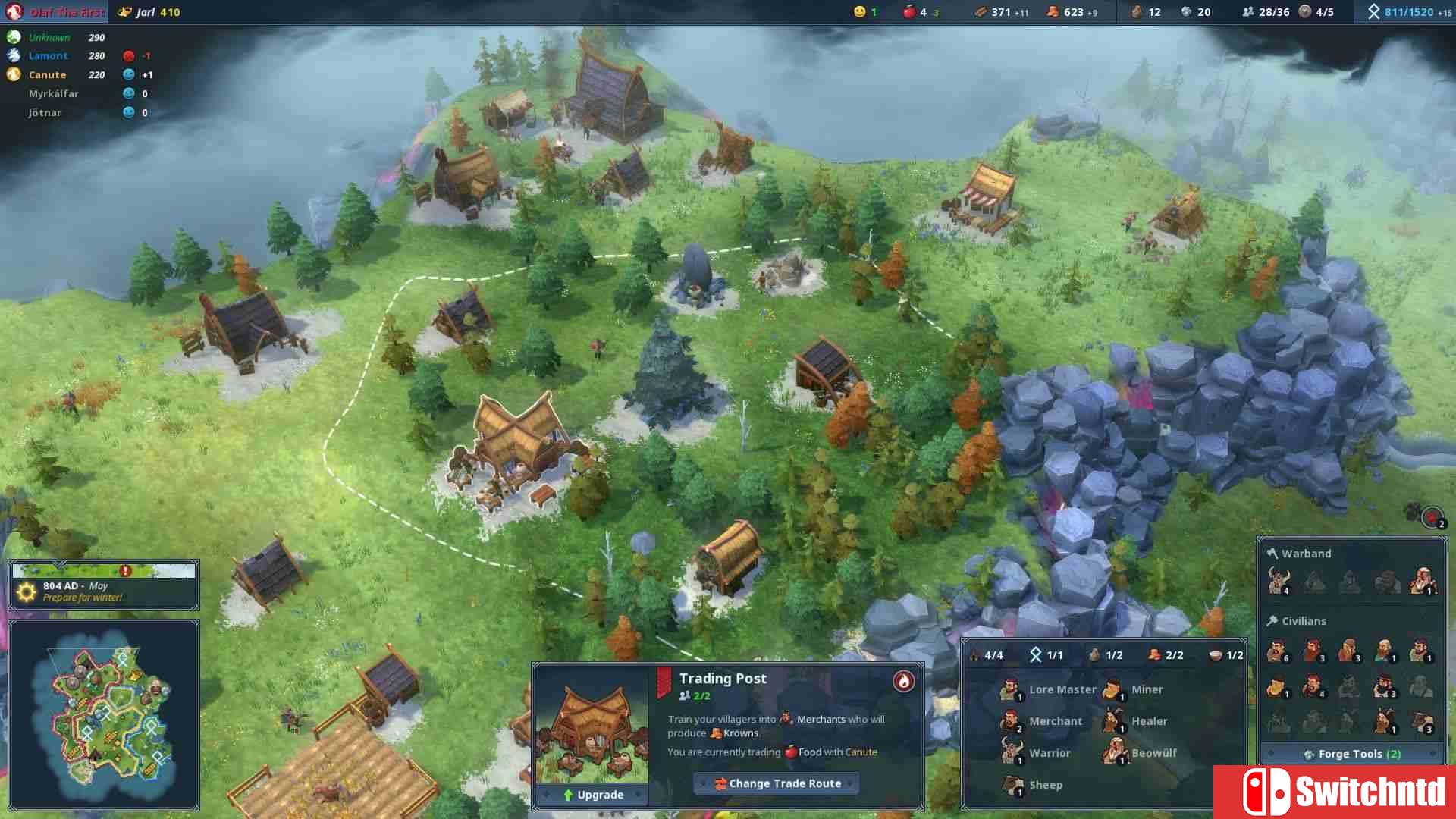 《北加尔（Northgard）》官方中文 v0.3.6656 Beta版 3DM免安装中英文未加密版[CN/EN]_5