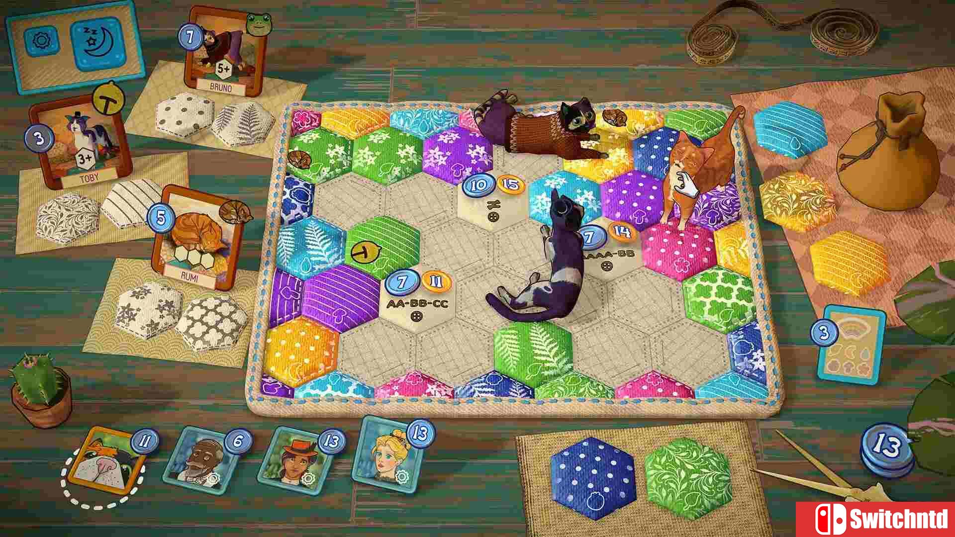《猫与花毯（Quilts and Cats of Calico）》官方中文 v1.0.96 TENOKE镜像版[CN/TW/EN/JP]_3