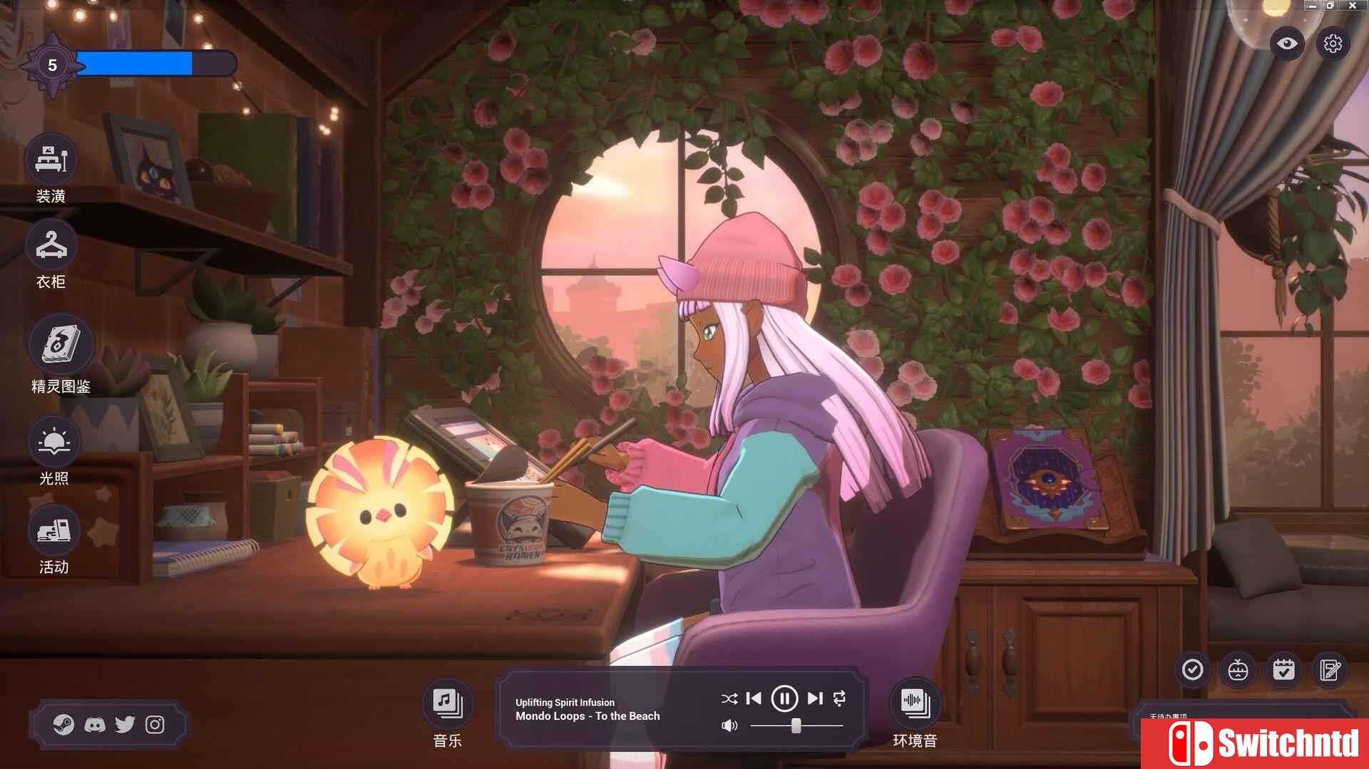 《精神城市：洛菲会议（Spirit City: Lofi Sessions）》官方中文 v1.4.3 TENOKE镜像版[CN/EN/JP]_2