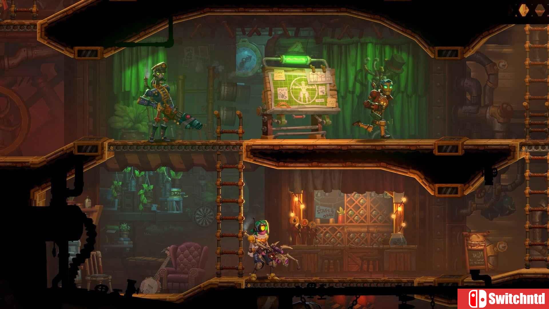 《蒸汽世界：劫掠2（SteamWorld Heist II）》官方中文 TENOKE镜像版[CN/TW/EN/JP]_4