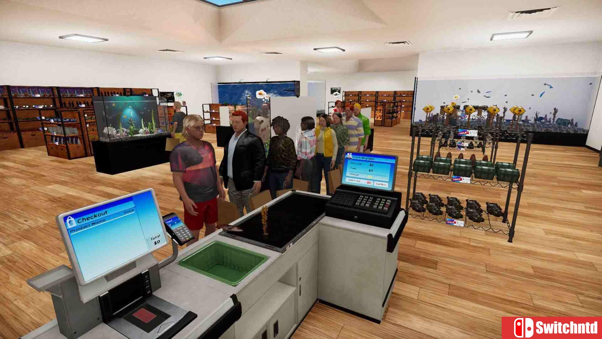 《水生商店模拟器（Aquatic Store Simulator）》官方中文 TENOKE镜像版[CN/TW/EN/JP]_1