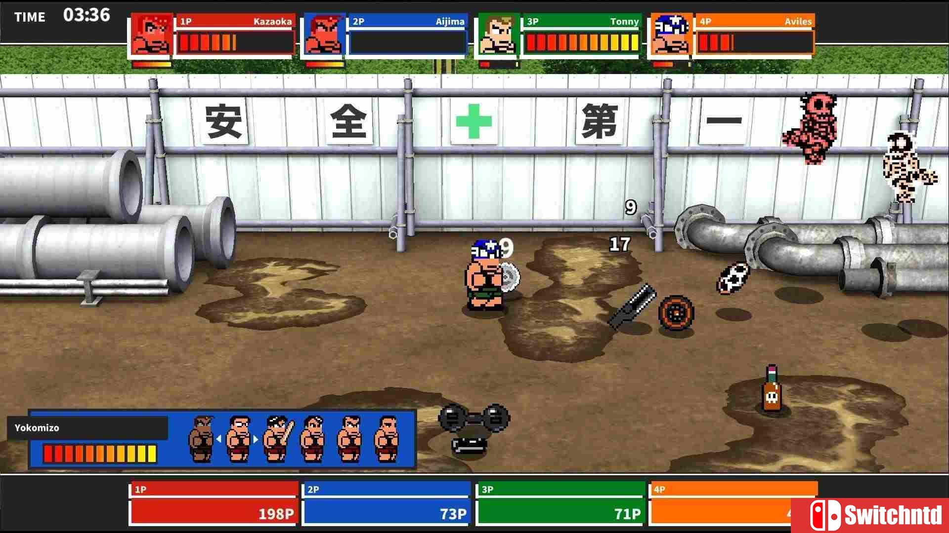 《街头大乱斗进行曲（River City Melee Mach!!）》官方中文 v4704935 P2P硬盘版[CN/TW/EN/JP]_4