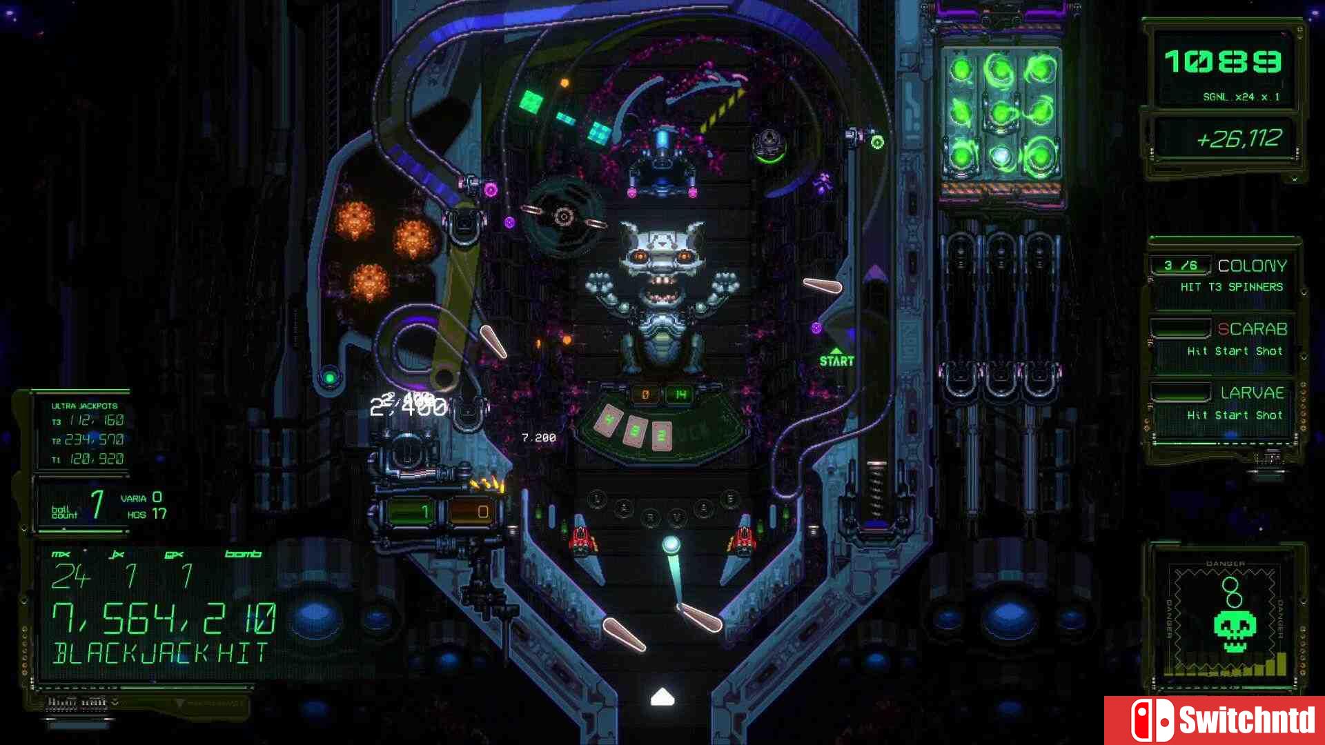 《异种弹珠（XENOTILT: HOSTILE PINBALL ACTION）》官方中文 TENOKE镜像版[CN/EN/JP]_2